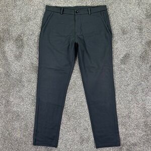 Lululemon Commission Pant Slim Fit Mens 36 Charcoal Grey Technical Chino Outdoor